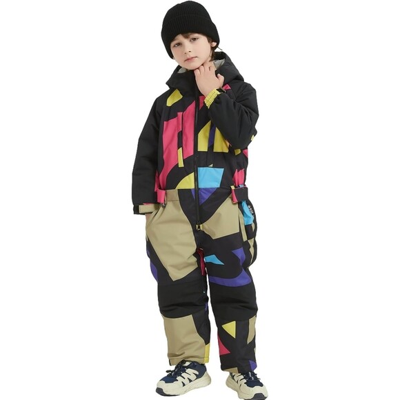 BGX Child Snowsuit Picasso size 120cm (6 years) Girl Boy Ski Snowboard - Picture 16 of 16